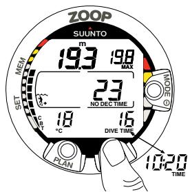 SUUNTO ZOOP - Palier de sécurité obligatoire - 2