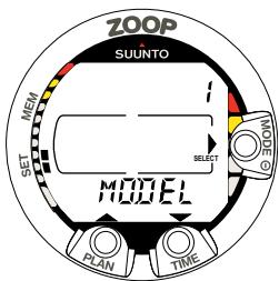 SUUNTO ZOOP - Transfert de données et interface PC [3 TR-PC] - 3