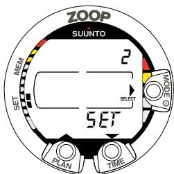 SUUNTO ZOOP - EXIT / QUIT (SORTIR/QUITTER) - 3