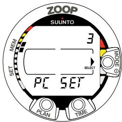 SUUNTO ZOOP - Transfert de données et interface PC [3 TR-PC] - 1
