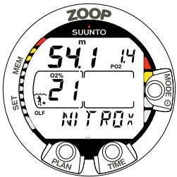 SUUNTO ZOOP - DANGER! - 2