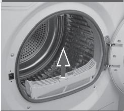 HAIER HD90-79A-F - Nettoyez le filtre après chaque cycle de séchage. - 1