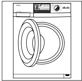 HAIER INTELIUS 500 / HW80BD - Cleaning the machine - 1