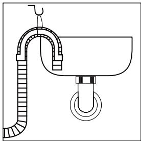 HAIER INTELIUS 500 / HW80BD - Tubo di scarico - 1