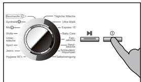 HAIER INTELIUS 500 / HW80BD - Programm unterbrechen - abbrechen - 1