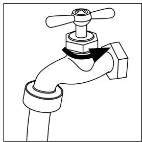 HAIER INTELIUS 500 / HW80BD - Toma de agua - 1