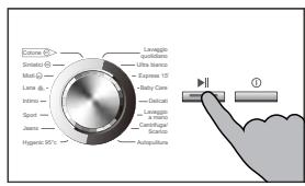 HAIER INTELIUS 500 / HW80BD - Avvio del programma di lavaggio - 1