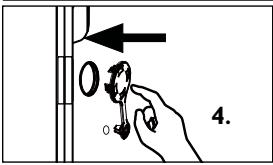 HAIER INTELIUS 500 / HW80BD - Regolazione dei piedini - 6