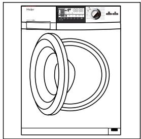 HAIER INTELIUS 500 / HW80BD - Maschine reinigen - 1