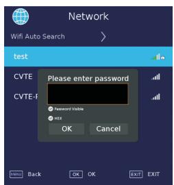 HAIER LE75B9300U - Network Menu - 5