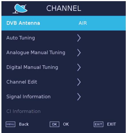 HAIER LE75B9300U - Channel - 1
