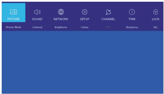HAIER LE75B9300U - TV SETTINGS - 1