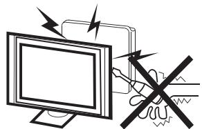 HAIER LE75B9300U - WARNING AND CAUTIONS - 1