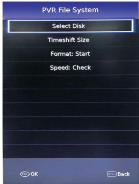 HAIER LE75B9300U - PVR File System - 1