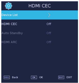 HAIER LE75B9300U - HDMI CEC - 1