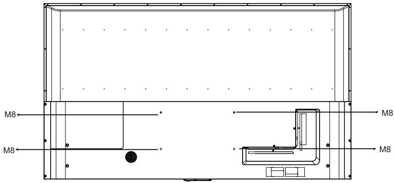HAIER LE75B9300U - WALL MOUNTING INSTALLATION GUIDELINES - 1