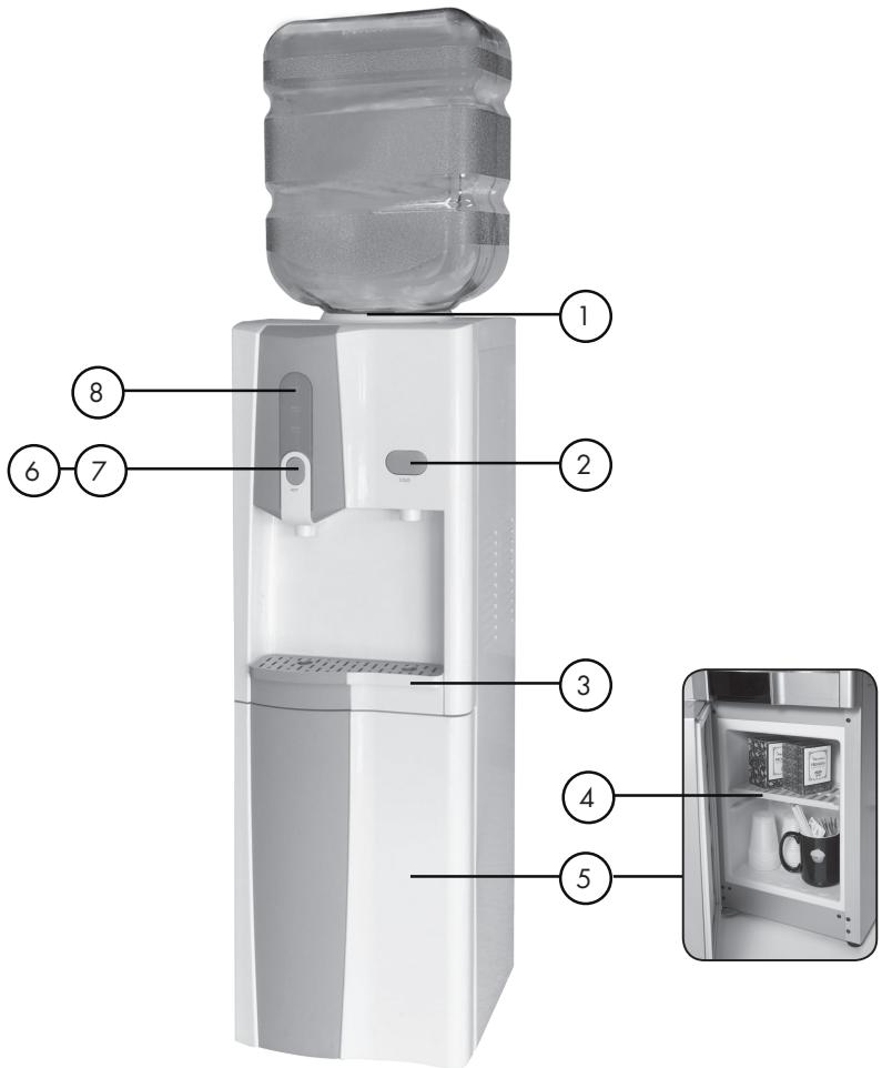HAIER WDNS115BW - PIÉCES ET CARACTERISTIQUES - WDNS115BW - 1