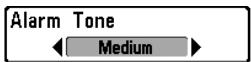 HUMMINBIRD FISHFINDER 595C - Procedure de réglage de l'alarme de dérive : - 1