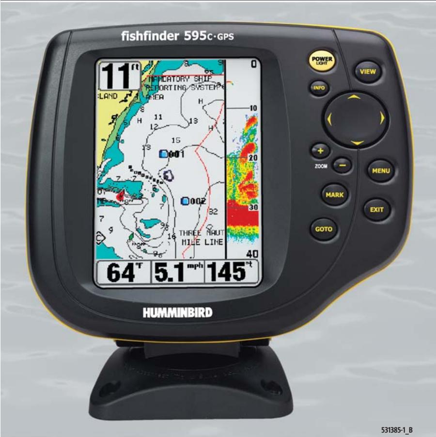 HUMMINBIRD FISHFINDER 595C - Guide d'utilisation du FishFinder 595c - 1