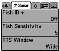 HUMMINBIRD FISHFINDER 595C - Le système de menus - 2