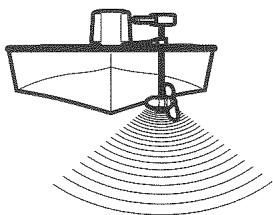 HUMMINBIRD PIRANHAMAX 160 - Installation du transducteur sur un propulseur électrique - 1