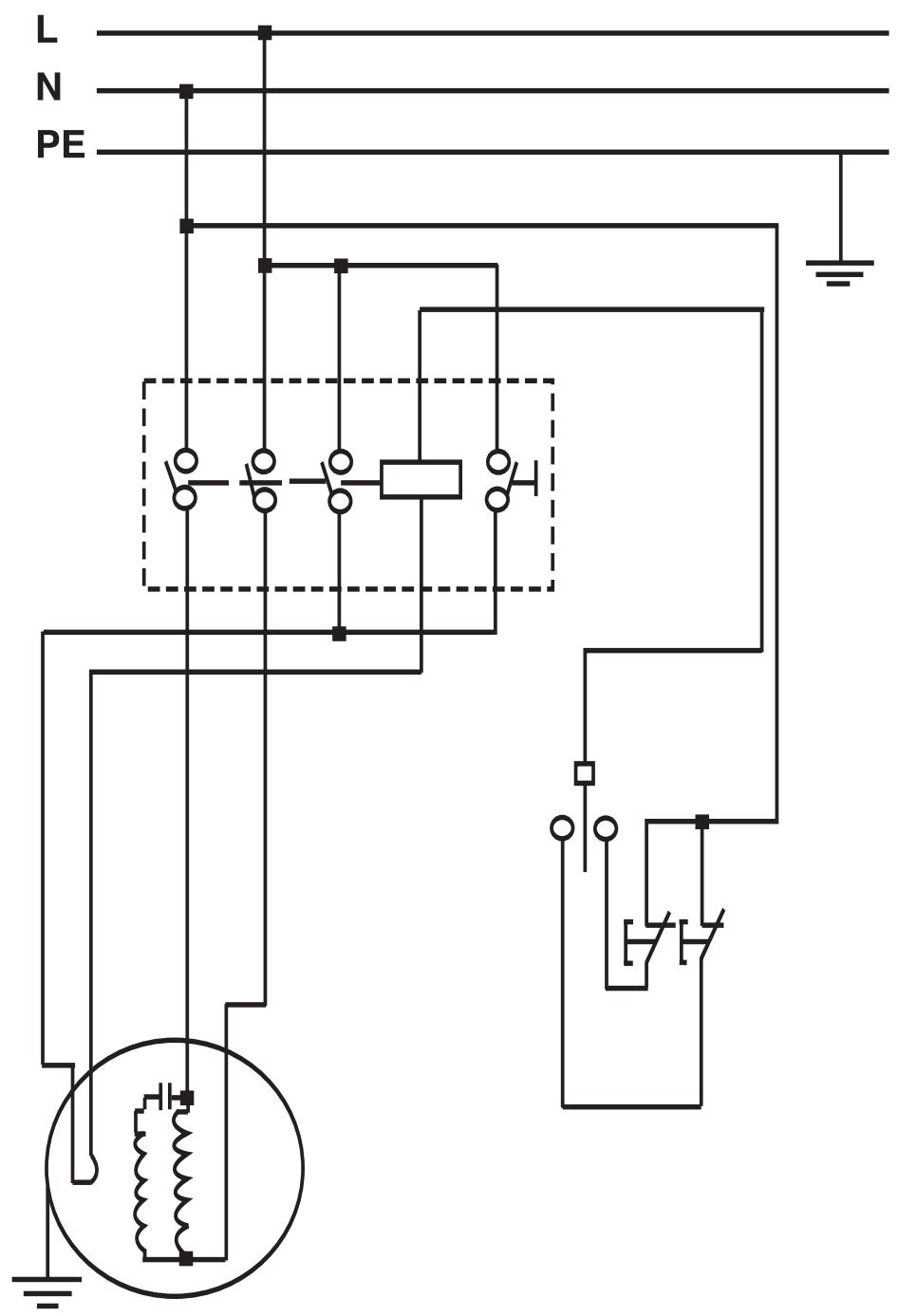 EINHELL RT-SP 260 D - Plan des connexions RT-SP 260 - 1