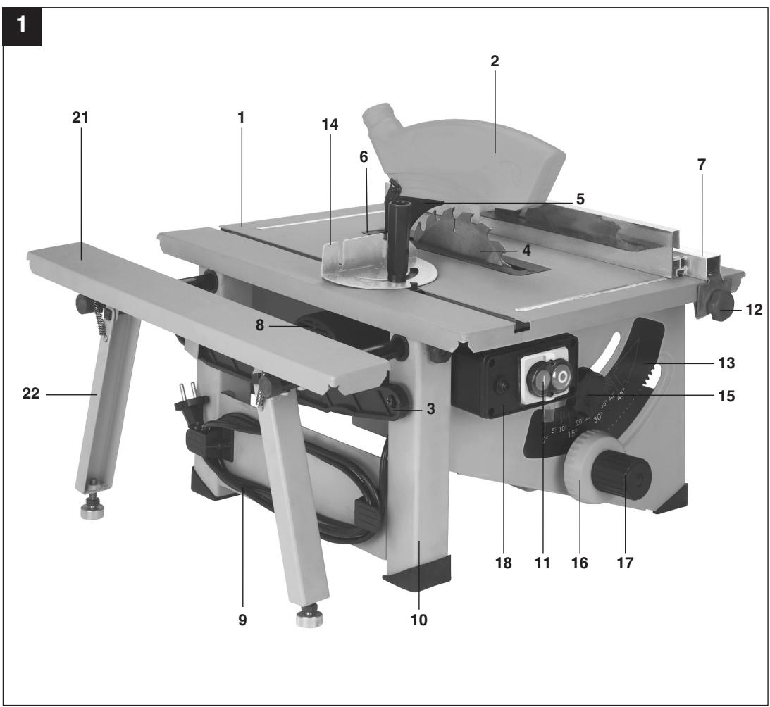 EINHELL RT-TS 1221 - 2
