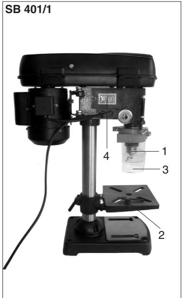 EINHELL SB 501-1 - Werkstuk spannen - 1