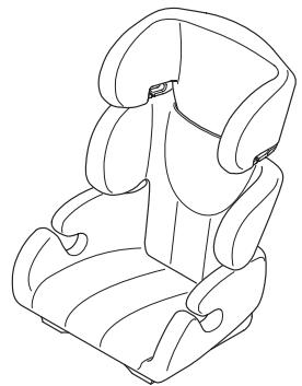 RECARO MILANO - grupa II i III (15-36 kg) - 1