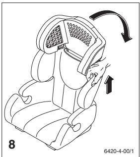 RECARO MILANO - grupa II i III (15-36 kg) - 10