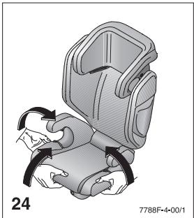 RECARO MONZA NOVA IS - Cleaning the seat cover - 1