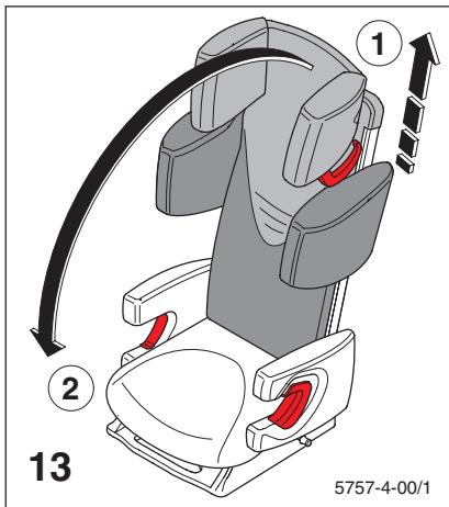 RECARO START 2.0 - Garantir le passage correct de la sangle des épaules - 4