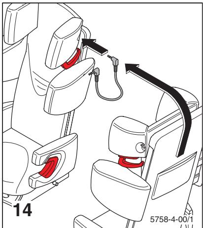 RECARO START 2.0 - Garantir le passage correct de la sangle des épaules - 6