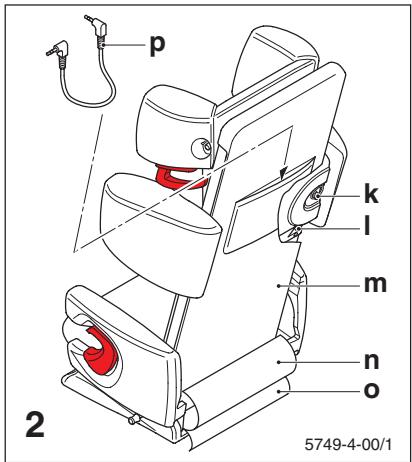 RECARO START 2.0 - En cas d'emploi du haut-parleur - 2
