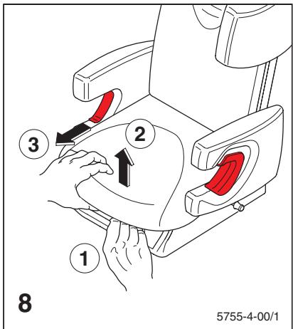 RECARO START 2.0 - Régler le siège en position de repos - 2