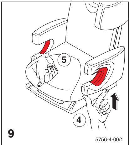 RECARO START 2.0 - Ramener le siège pour enfant en position assise - 3