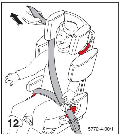 RECARO START 2.0 - Garantir le passage correct de la sangle des épaules - 2