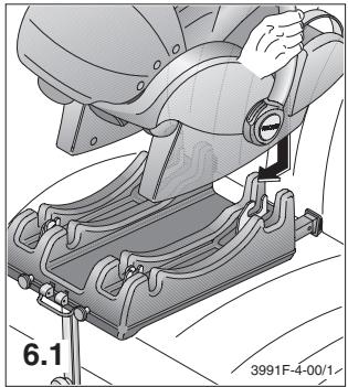 RECARO YOUNG PROFI - Mise de la ceinture: - 3