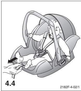 RECARO YOUNG PROFI - Het kind vastsnoeren: - 3