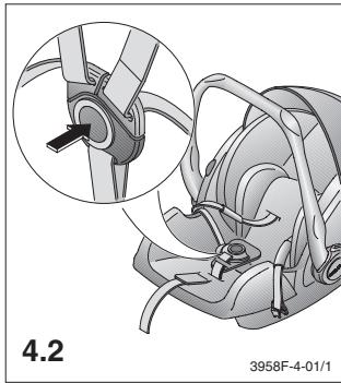 RECARO YOUNG PROFI - Fitting the Isofix: - 3