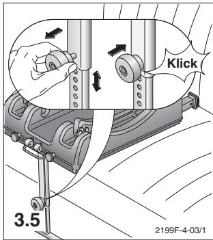 RECARO YOUNG PROFI - Fitting the Isofix: - 2
