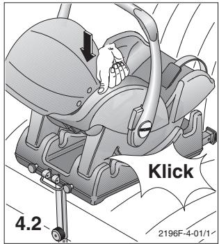 RECARO YOUNG PROFI PLUS - Inbouw met Isofix: - 2