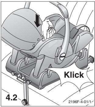 RECARO YOUNG PROFI PLUS - Montaggio con Isofix: - 4