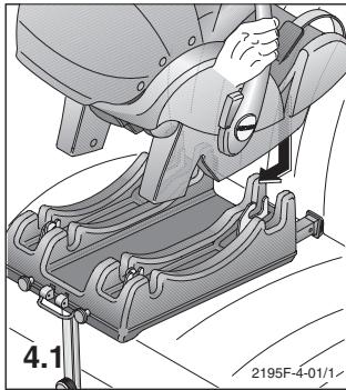 RECARO YOUNG PROFI PLUS - Montaggio con Isofix: - 3
