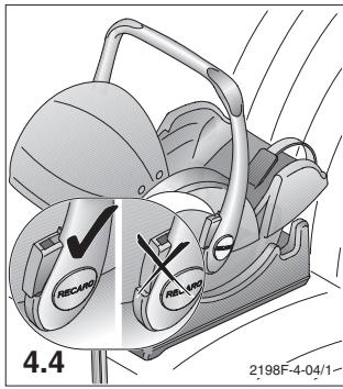 RECARO YOUNG PROFI PLUS - Isofix: - 5