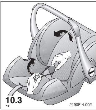 RECARO YOUNG PROFI PLUS - Bezug abnehmen: - 1