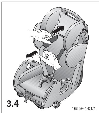 RECARO YOUNG SPORT - - 3.9 Demontage af selesystemet: - 2