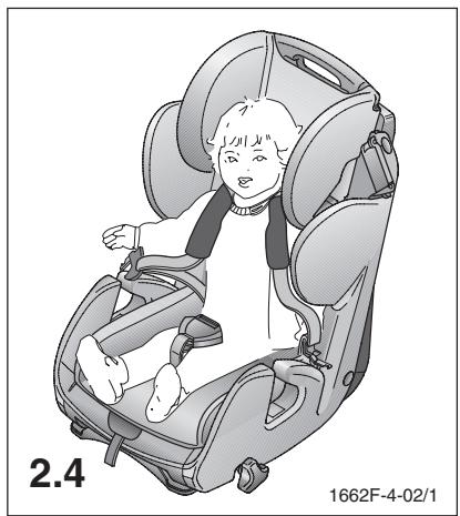 RECARO YOUNG SPORT - - 1.5 Fastspanding af sædet med trepunktsele - 8