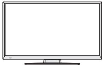 CONTINENTAL EDISON CEDLED321883 - Control Buttons on the TV - 1