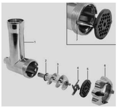 CONTINENTAL EDISON CERB800WB - Hachoir à Viande - 1